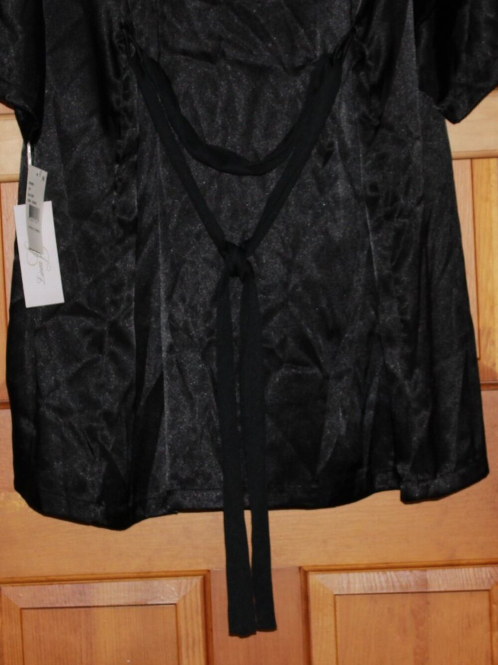 Linea Donatella "Bride" Satin Robe - Picture 4 of 6